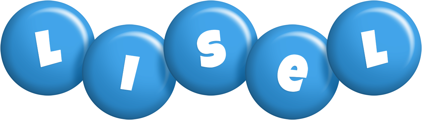 Lisel candy-blue logo
