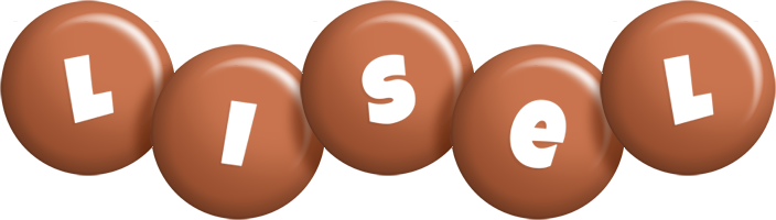 Lisel candy-brown logo