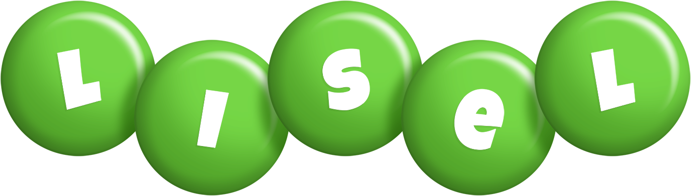 Lisel candy-green logo