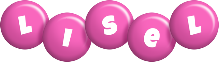 Lisel candy-pink logo