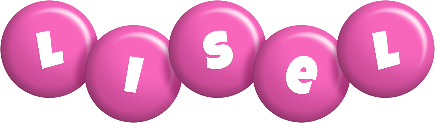 Lisel candy-pink logo