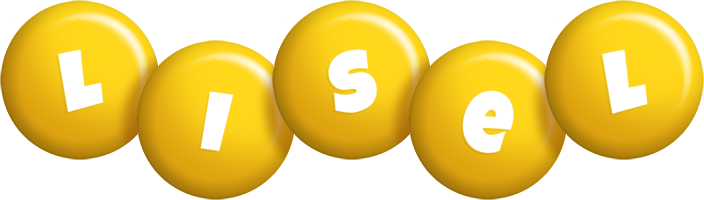Lisel candy-yellow logo