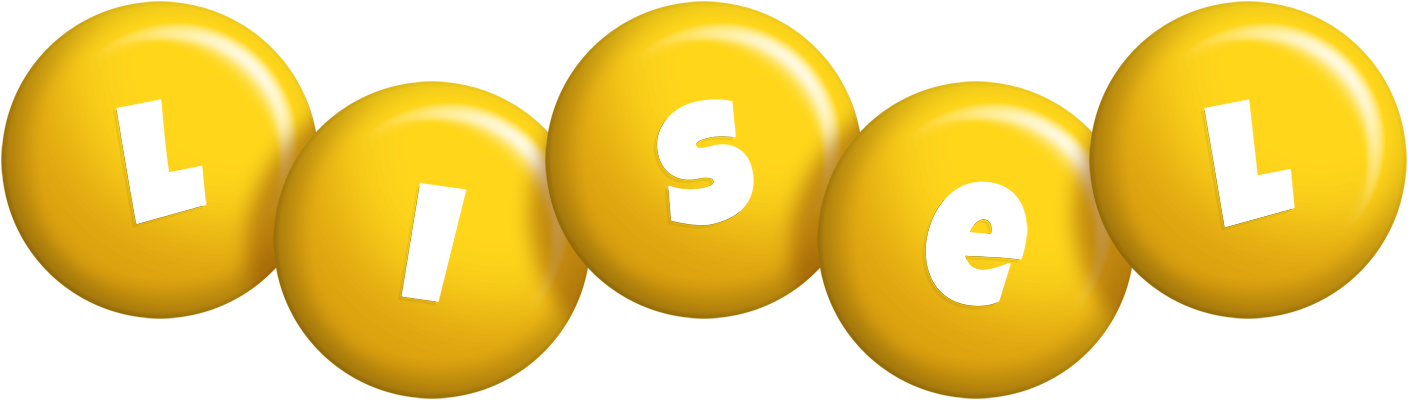 Lisel candy-yellow logo
