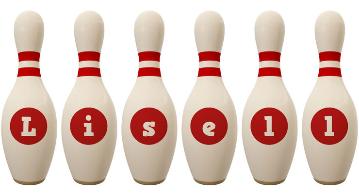 Lisell bowling-pin logo