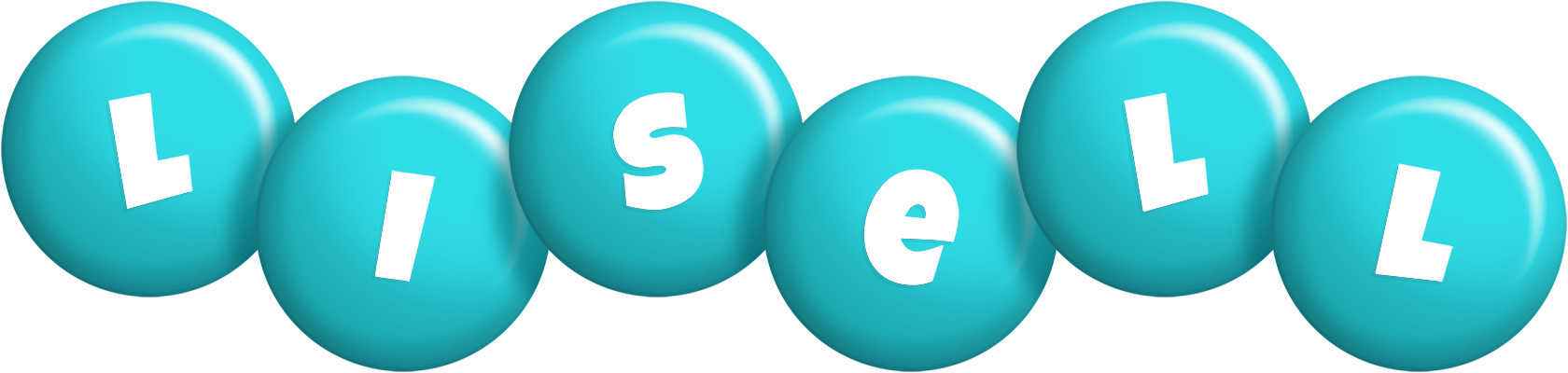 Lisell candy-azur logo
