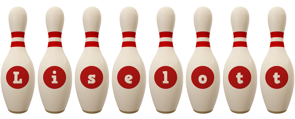 Liselott bowling-pin logo