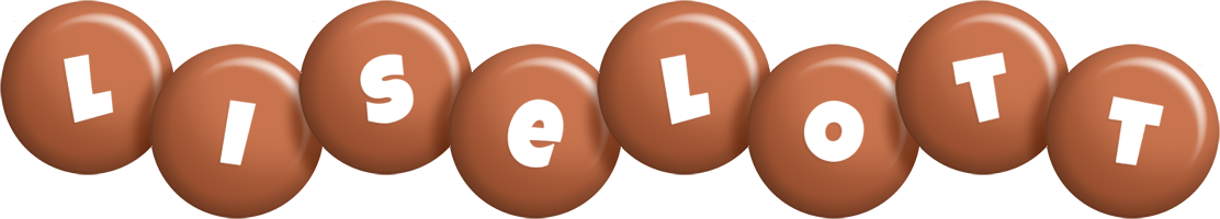 Liselott candy-brown logo