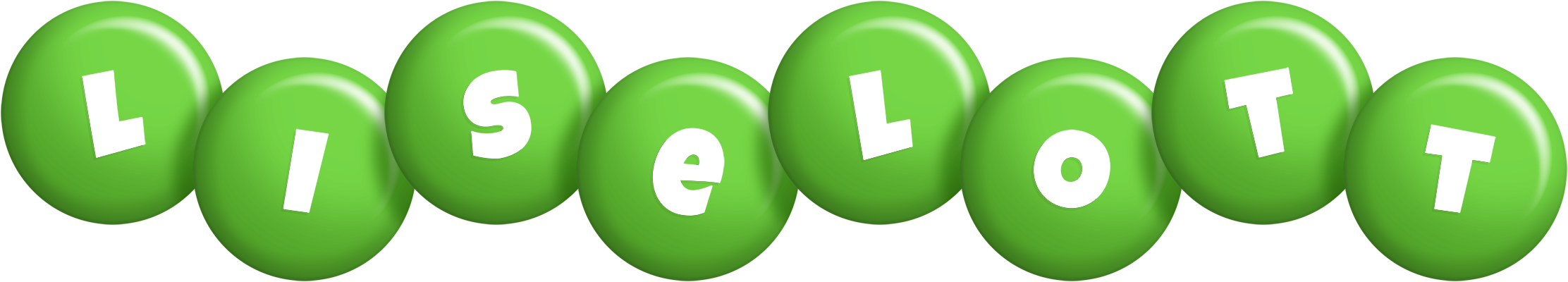 Liselott candy-green logo