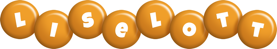 Liselott candy-orange logo