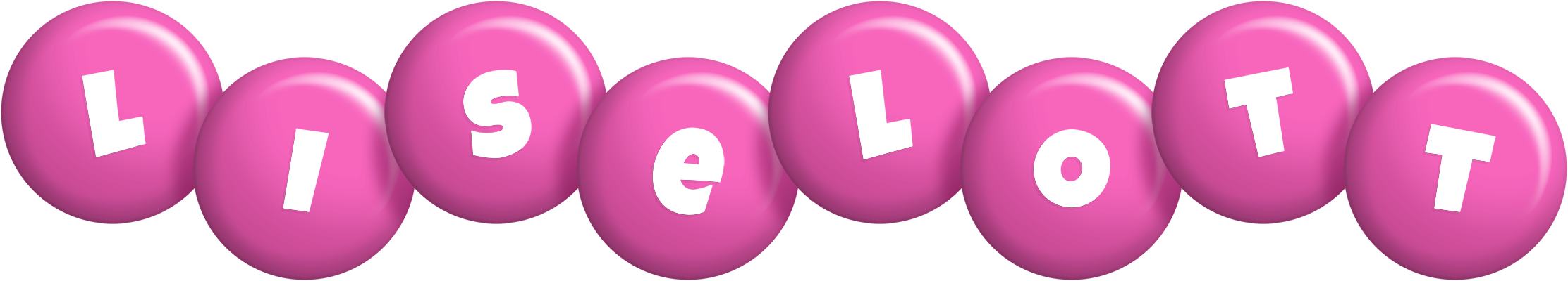 Liselott candy-pink logo