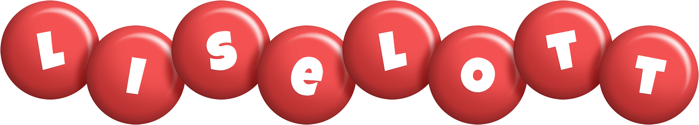 Liselott candy-red logo