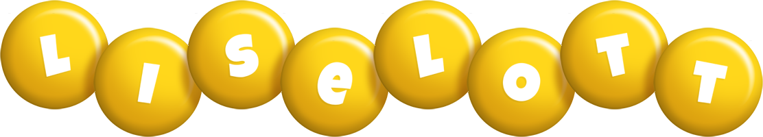 Liselott candy-yellow logo