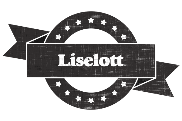 Liselott grunge logo