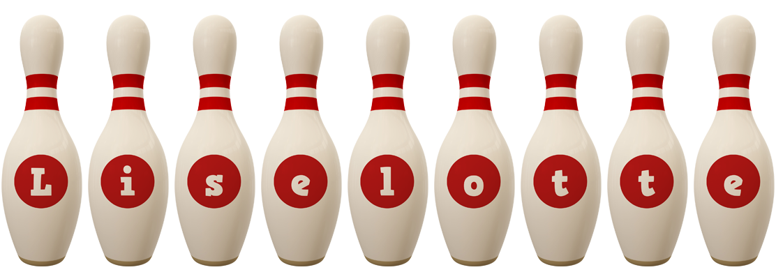 Liselotte bowling-pin logo