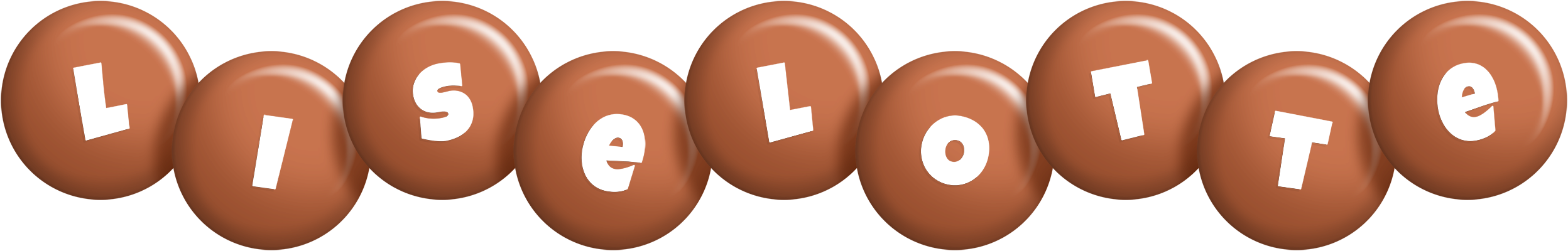 Liselotte candy-brown logo