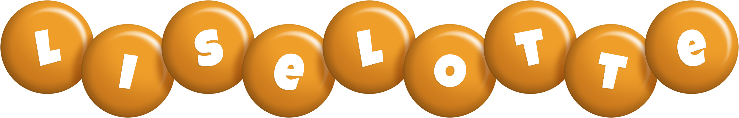 Liselotte candy-orange logo