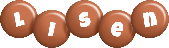 Lisen candy-brown logo