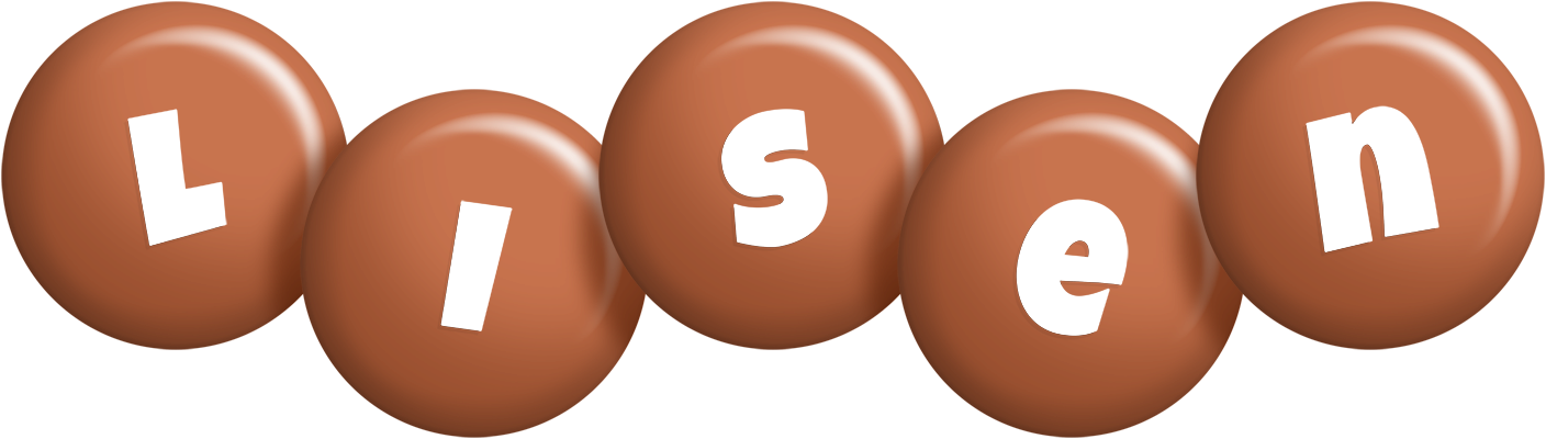 Lisen candy-brown logo