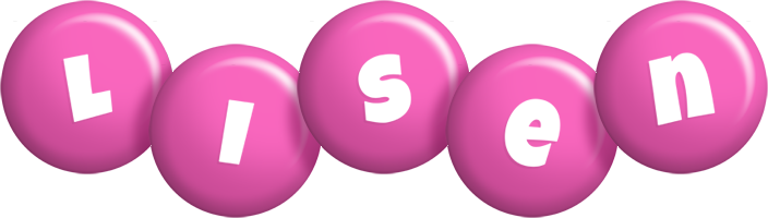 Lisen candy-pink logo