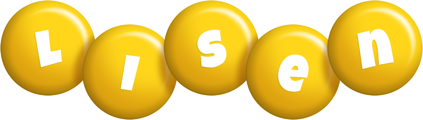 Lisen candy-yellow logo