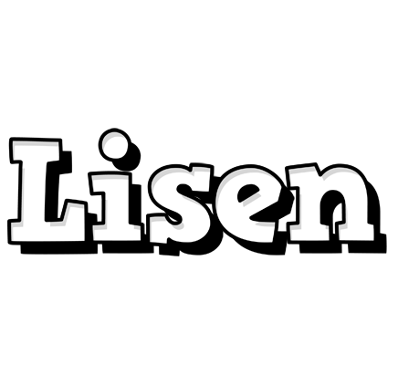 Lisen snowing logo