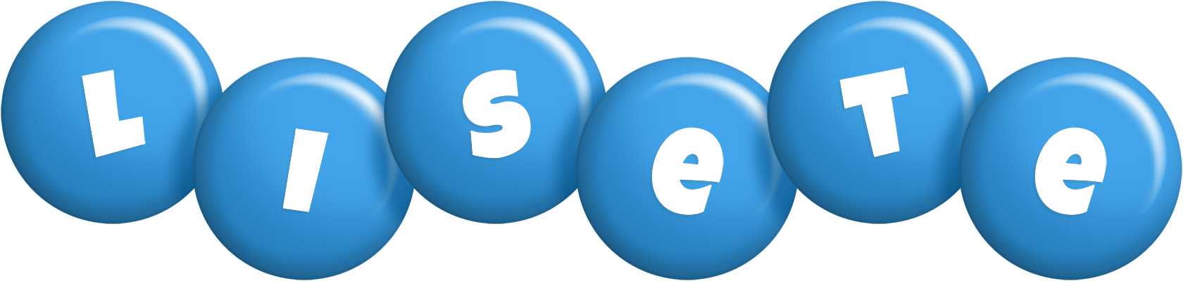 Lisete candy-blue logo