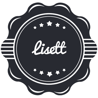 Lisett badge logo