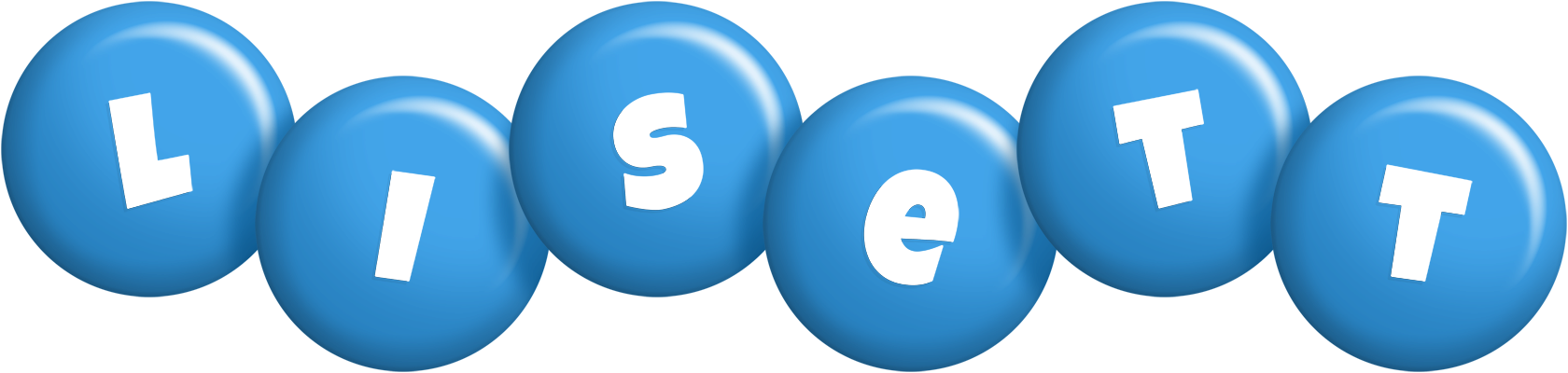 Lisett candy-blue logo