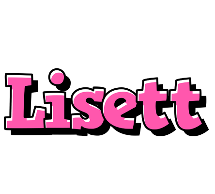 Lisett girlish logo