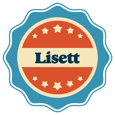Lisett labels logo