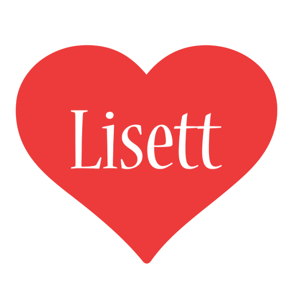 Lisett love logo