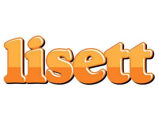 Lisett orange logo
