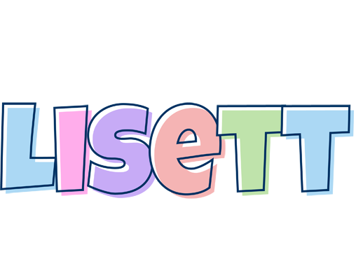 Lisett pastel logo