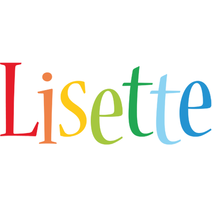 Lisette birthday logo