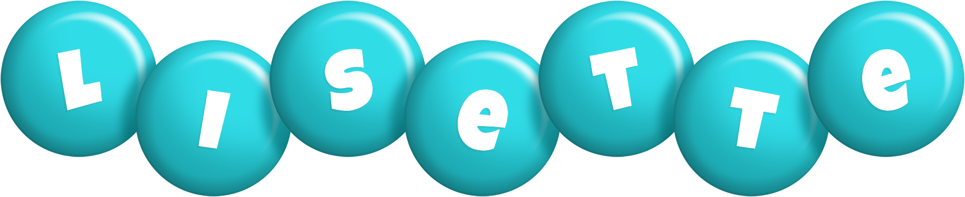 Lisette candy-azur logo