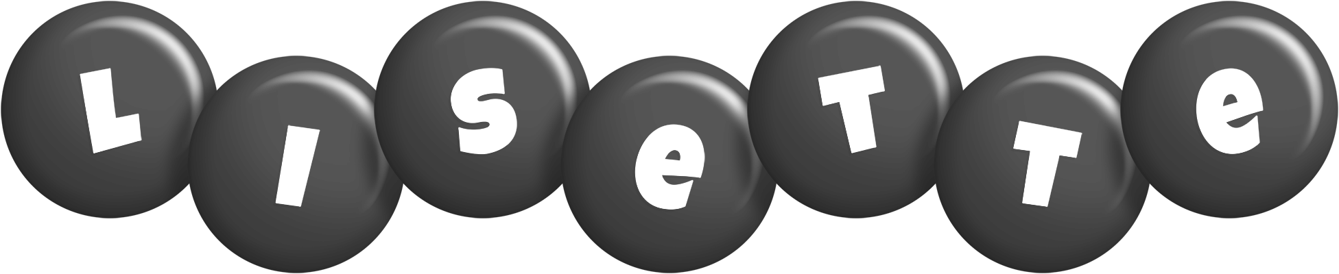 Lisette candy-black logo