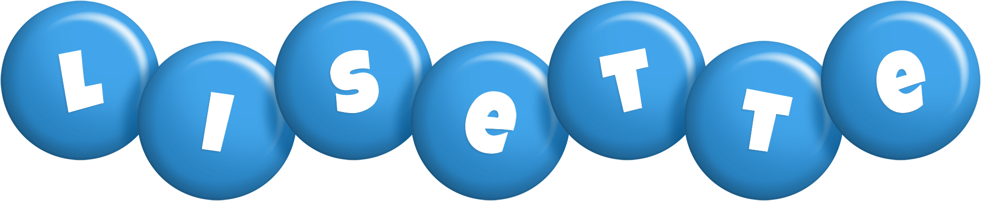 Lisette candy-blue logo