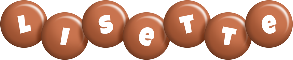 Lisette candy-brown logo