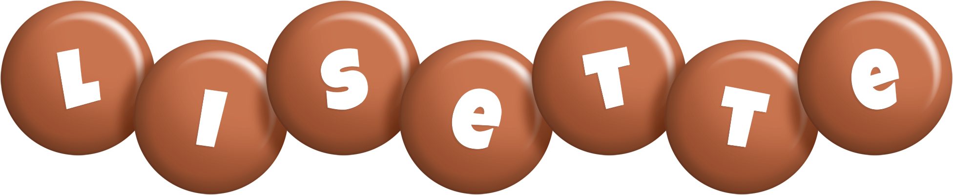 Lisette candy-brown logo