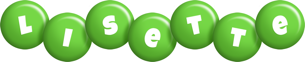 Lisette candy-green logo