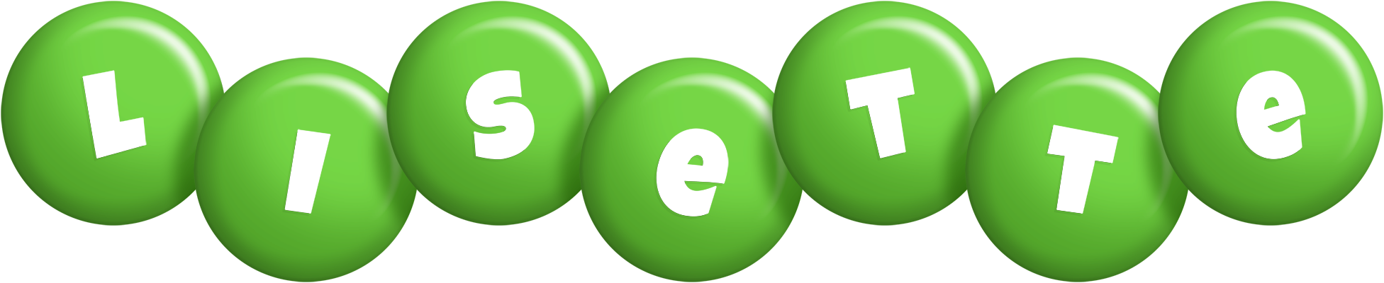 Lisette candy-green logo