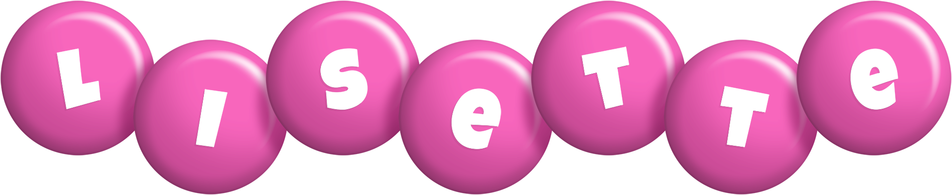 Lisette candy-pink logo