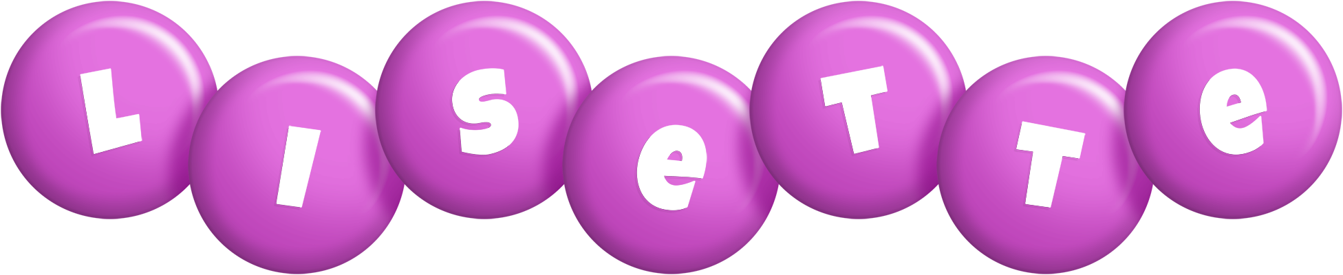 Lisette candy-purple logo