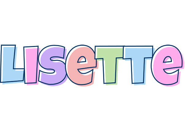 Lisette pastel logo