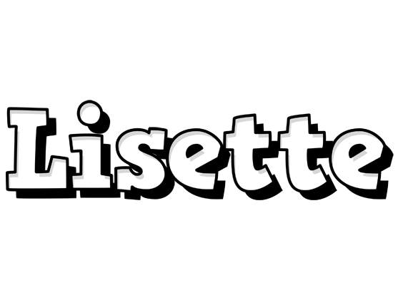 Lisette snowing logo