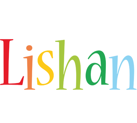 Lishan birthday logo