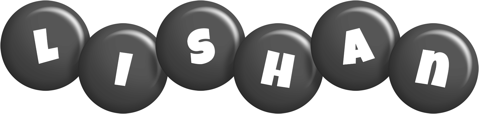 Lishan candy-black logo