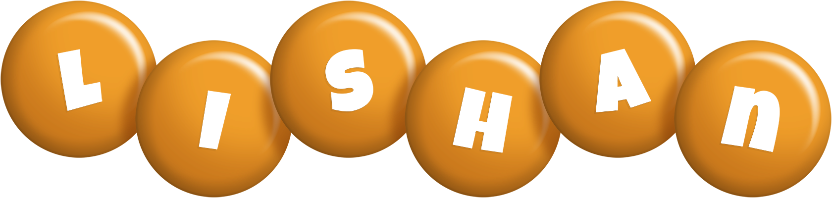 Lishan candy-orange logo