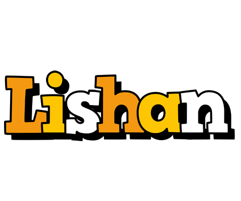 Lishan cartoon logo