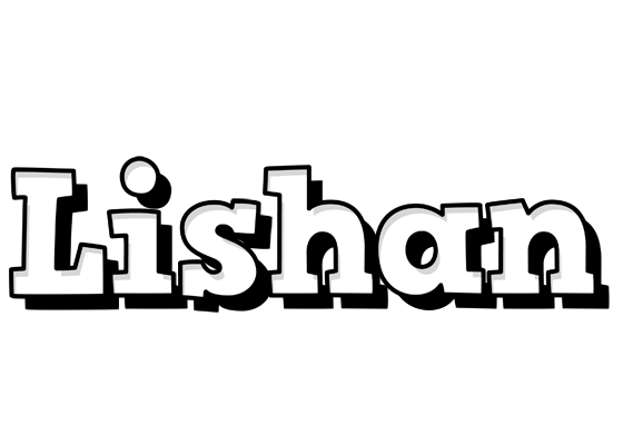 Lishan snowing logo